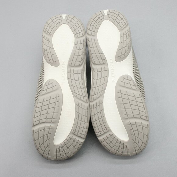 MERRELL Ladies 9.5 Wide Encore Breeze 5 Aluminum Taupe Mesh Shoes Clogs J005510W - Picture 9 of 12